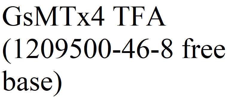 GsMTx4 TFA (1209500-46-8 free base)
