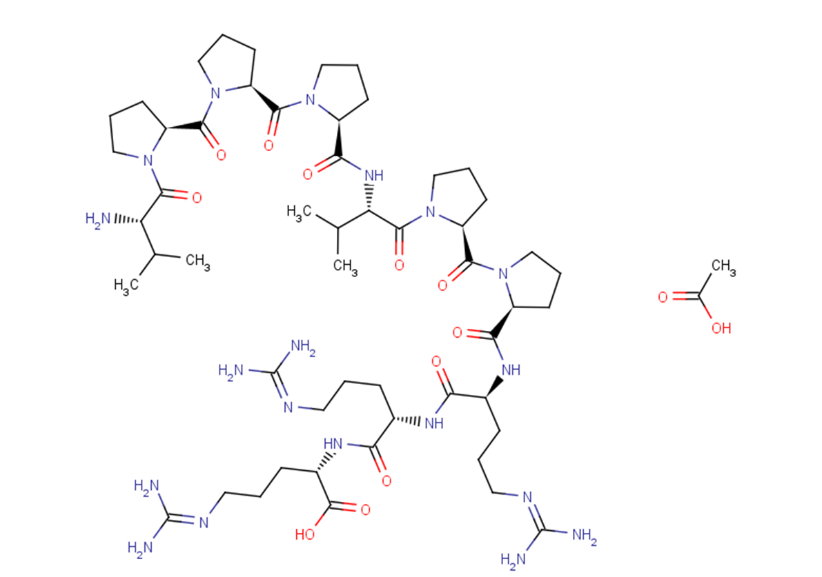 Ras Inhibitory Peptide acetate Chemical Structure