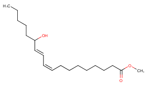 Methyl (9Z,11E)-13-hydroxyoctadeca-9,11-dienoate Chemical Structure