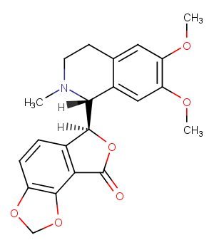 (-)-Corlumine Chemical Structure