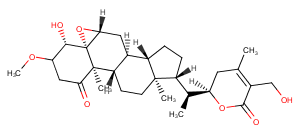 2,3-Dihydro-3-methoxywithaferin A Chemical Structure