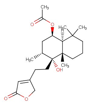 Vitexilactone Chemical Structure