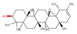 Pseudotaraxasterol Chemical Structure