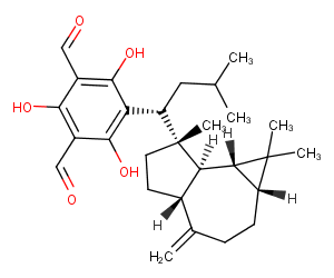 Macrocarpal C Chemical Structure