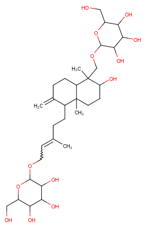 Goshonoside F5 Chemical Structure