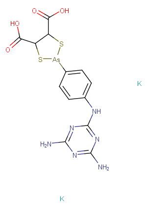 Melarsonyl dipotassium Chemical Structure
