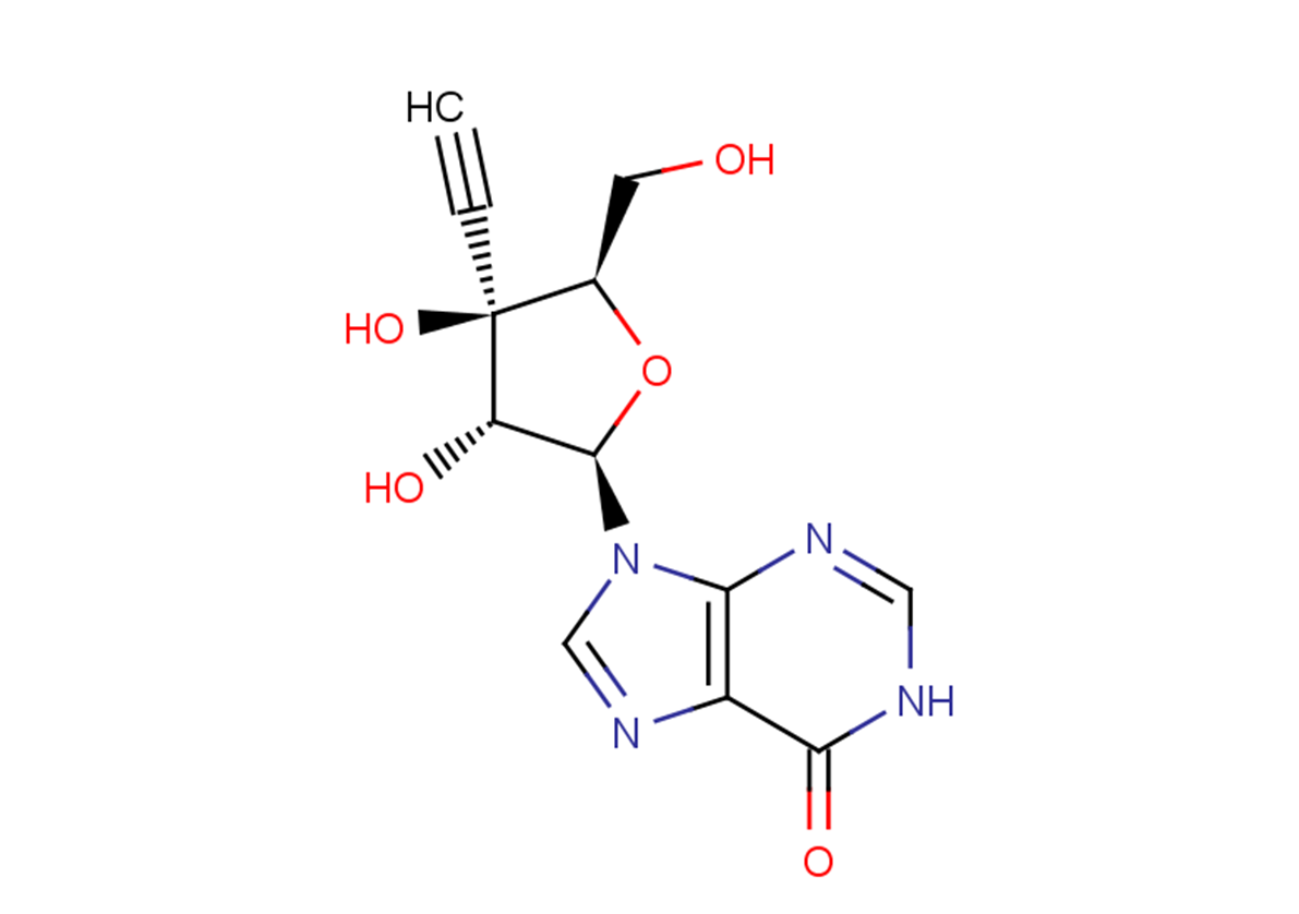 3’-beta-C-Ethynyl inosine Chemical Structure