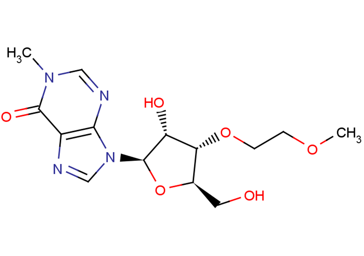 N1-Methyl-3’-O-(2-methoxyethyl) inosine Chemical Structure