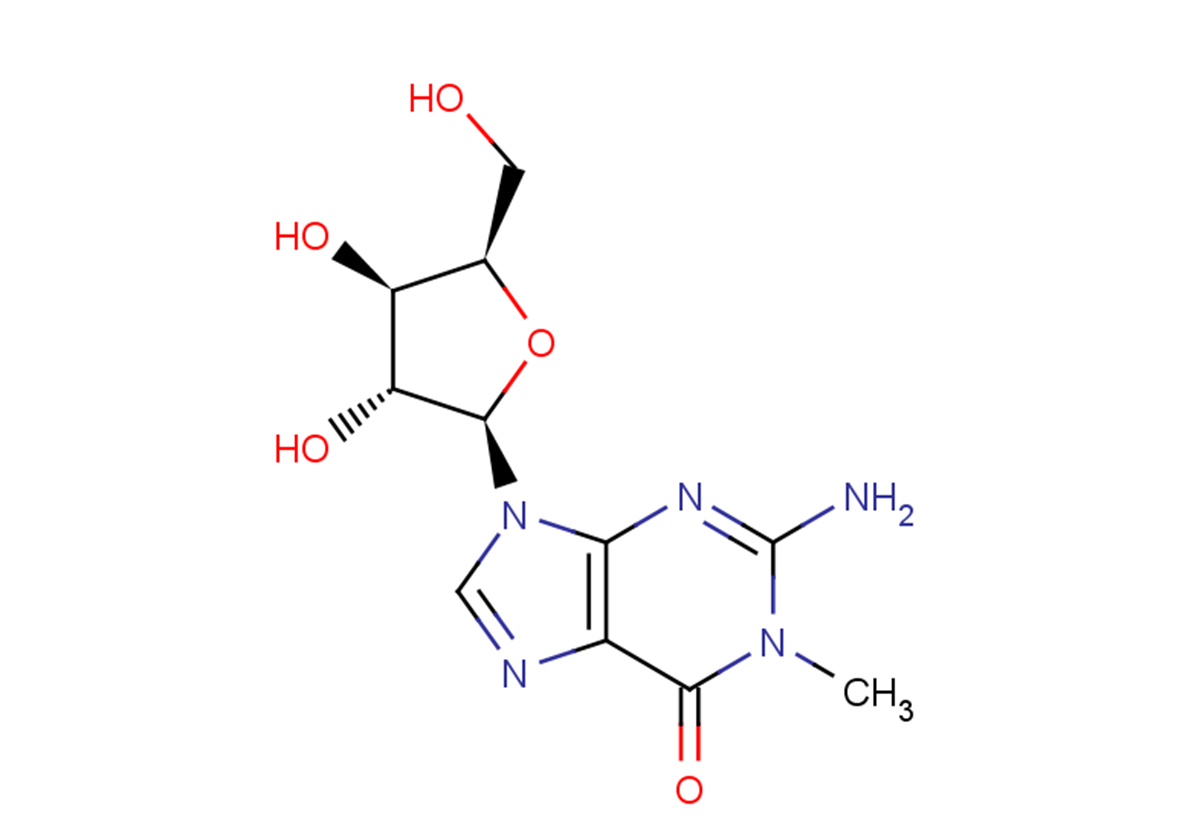 N1-Methyl xylo-guanosine Chemical Structure
