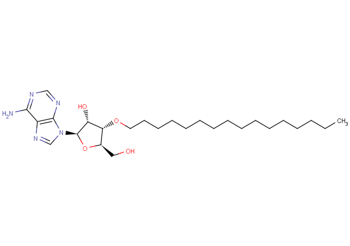 3’-O-Hexadecanyl adenosine Chemical Structure