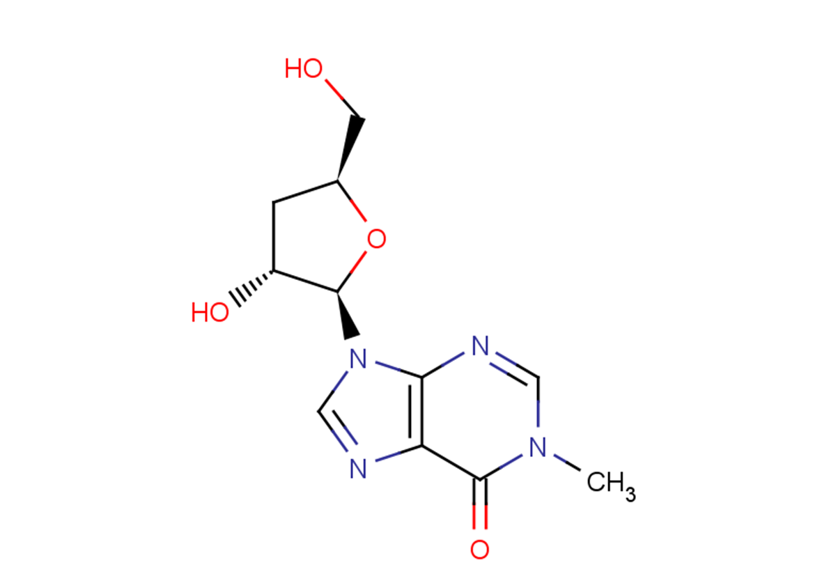 3’-Deoxy-N1-Methyl   inosine Chemical Structure