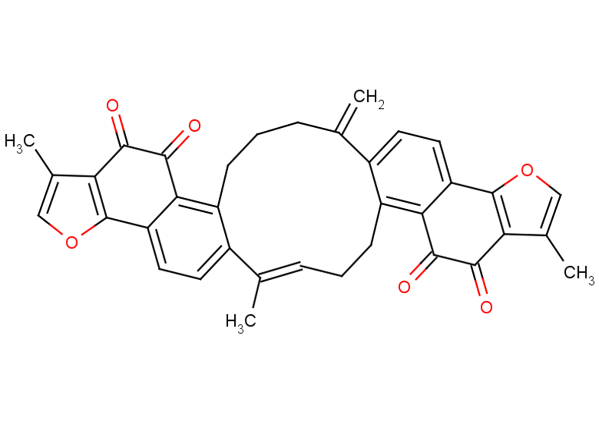 Neoprzewaquinone A Chemical Structure