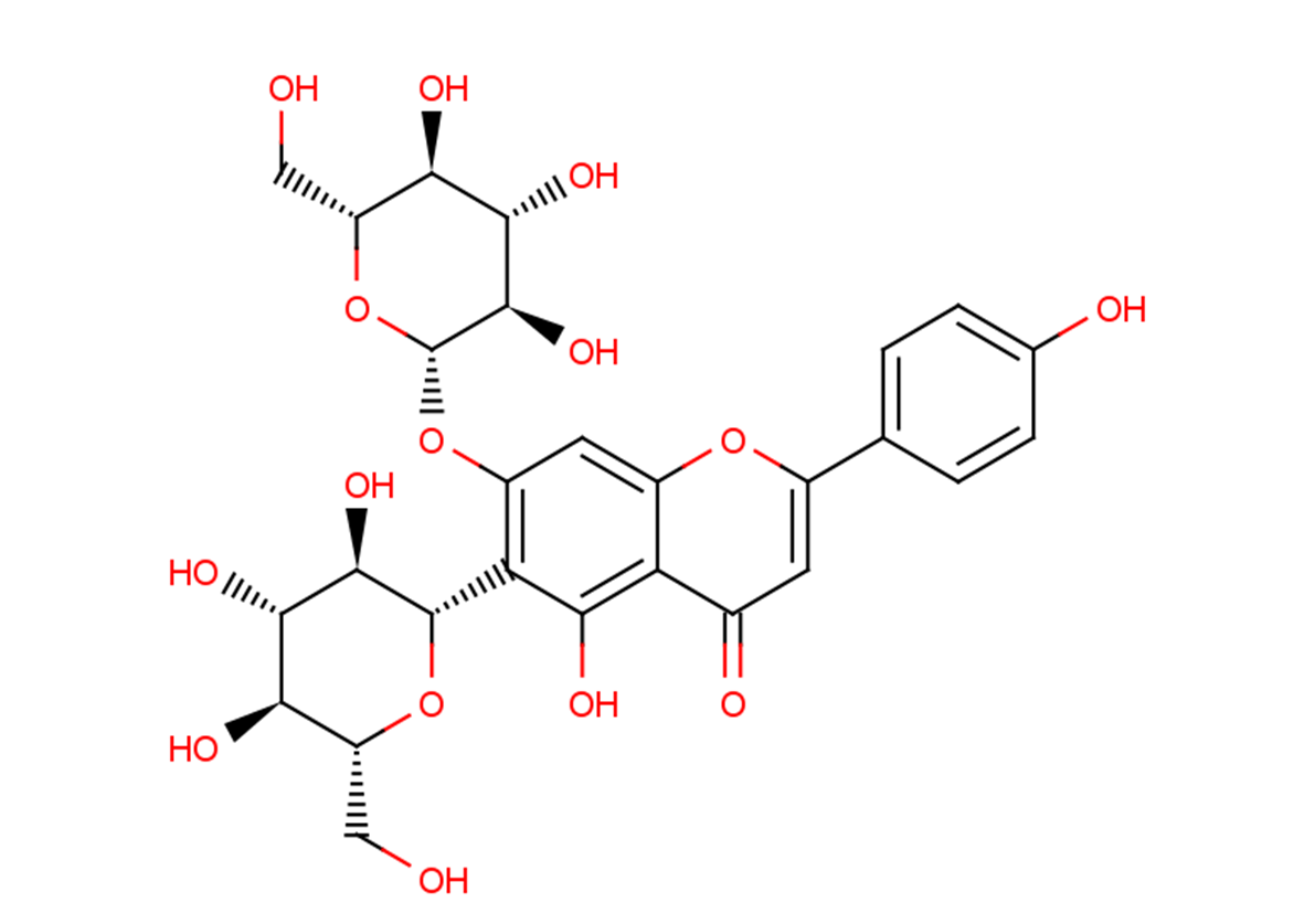 Saponarin Chemical Structure