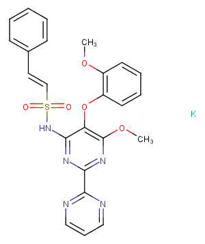 Nebentan potassium Chemical Structure