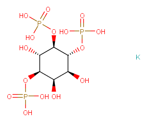 D-myo-Inositol-1,4,5-triphosphate (potassium salt) Chemical Structure