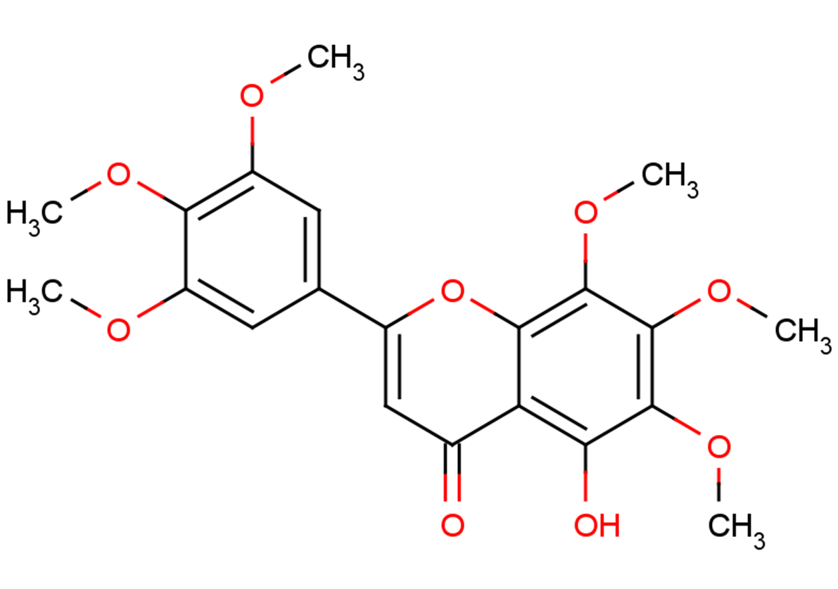 Gardenin A Chemical Structure