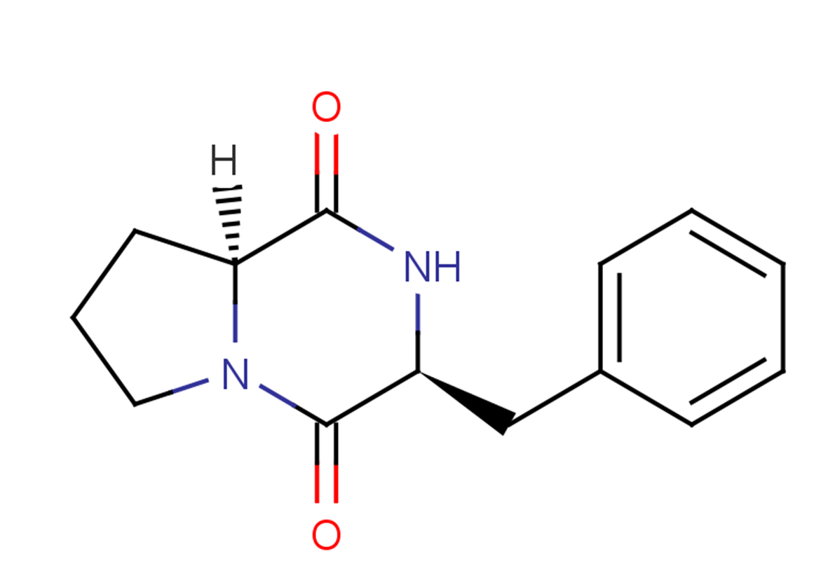 Cyclo(L-Phe-L-Pro) Chemical Structure