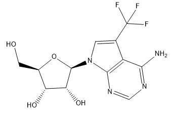 Trifluoromethyl-tubercidin Chemical Structure