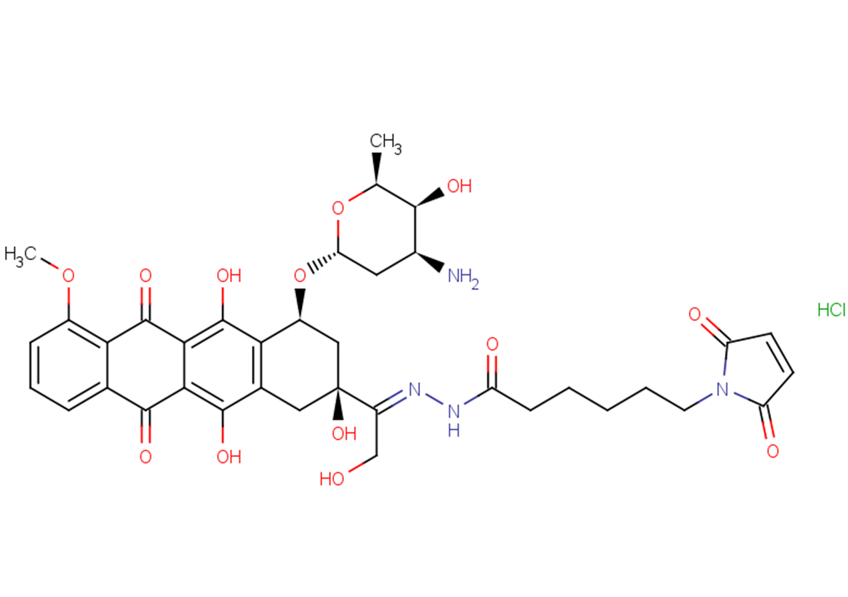 Aldoxorubicin hydrochloride Chemical Structure