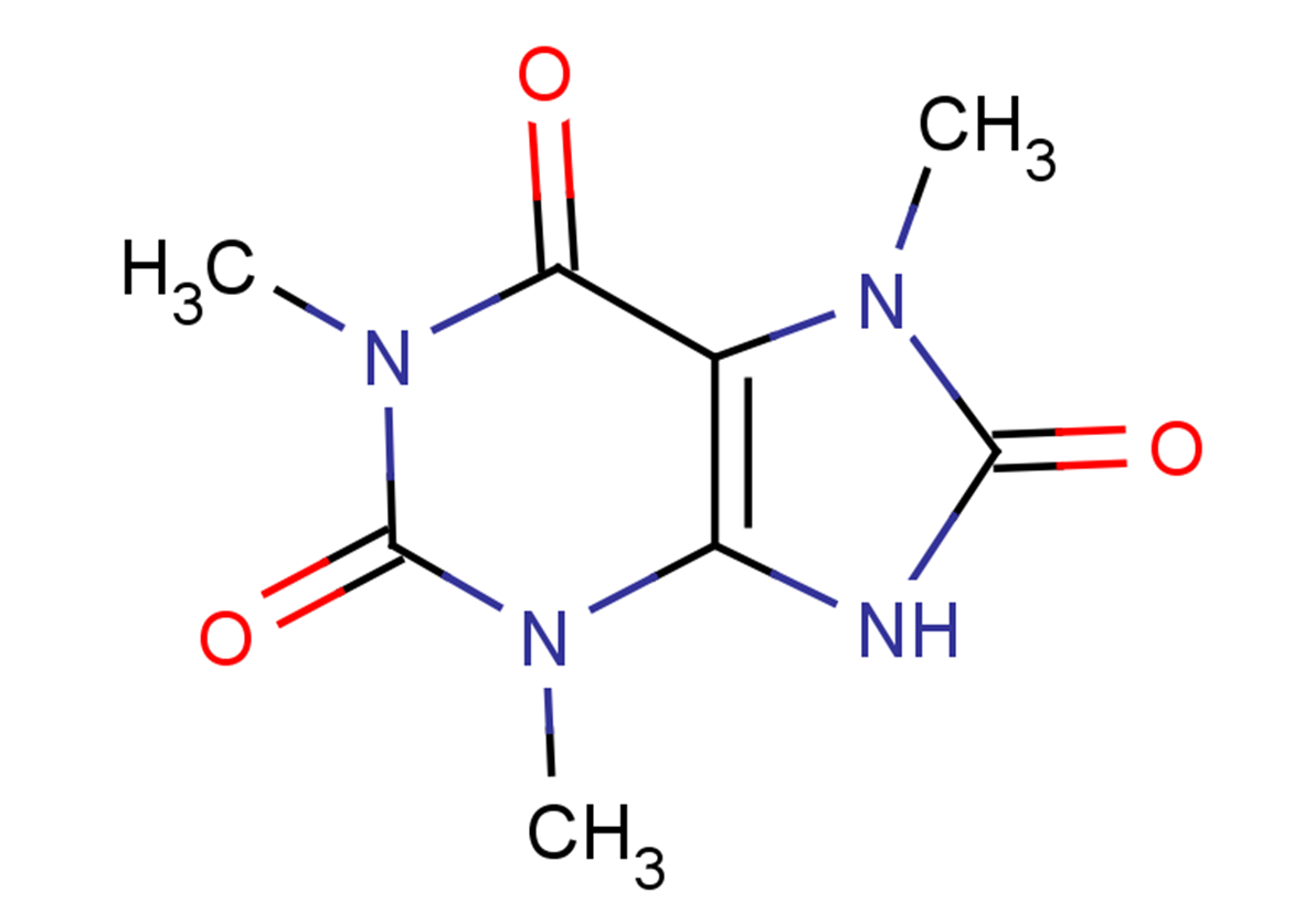1,3,7-Trimethyluric acid Chemical Structure