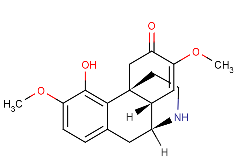 (9α,13α,14α)-4-Hydroxy-3,7-dimethoxy-7,8-didehydromorphinan-6-one