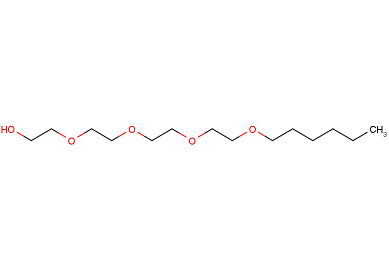 Tetraethylene Glycol Monohexyl Ether (C6E4) Chemical Structure