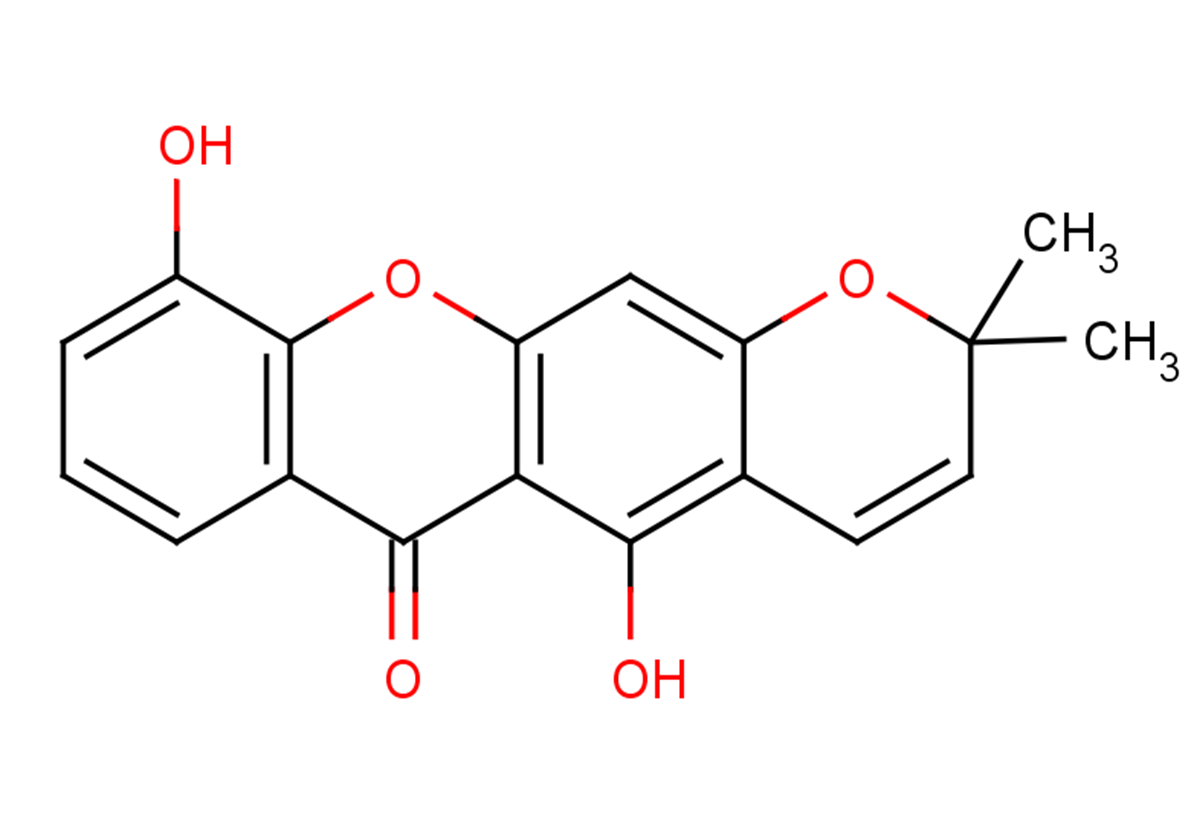 6-Deoxyjacareubin Chemical Structure