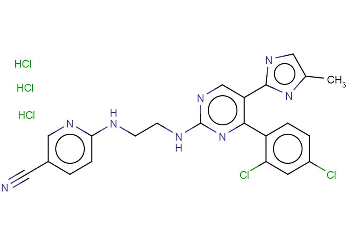 Laduviglusib trihydrochloride