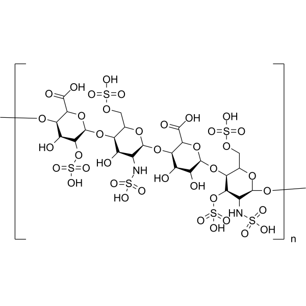 Heparan Sulfate Chemical Structure