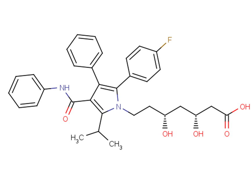 Atorvastatin Chemical Structure