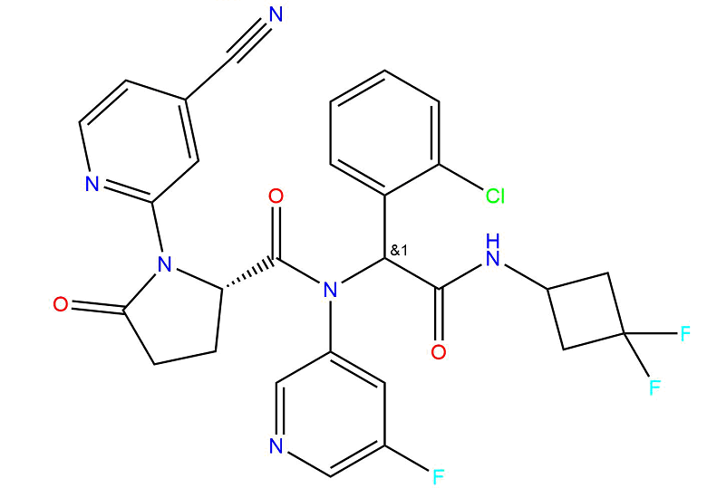 AG-120 (racemic) Chemical Structure