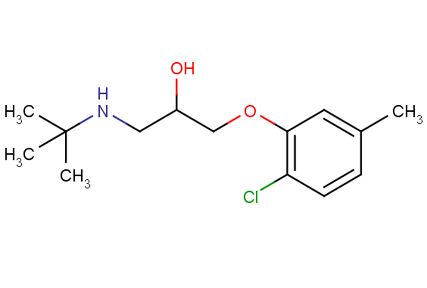 Bupranolol Chemical Structure