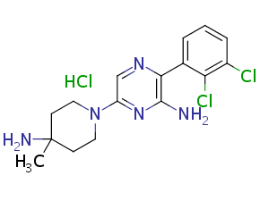 SHP099 hydrochloride Chemical Structure