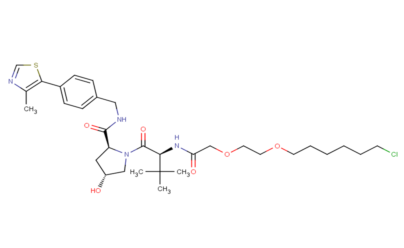 (S,R,S)-AHPC-PEG2-C4-Cl Chemical Structure