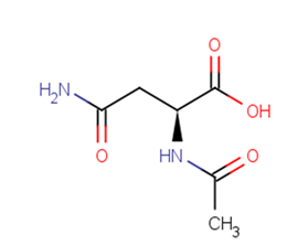 (S)-2-acetamido-4-amino-4-oxobutanoic acid