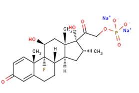 Dexamethasone Sodium Phosphate Chemical Structure