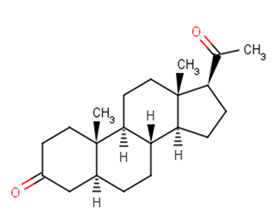 5a-Pregnane-3,20-dione Chemical Structure