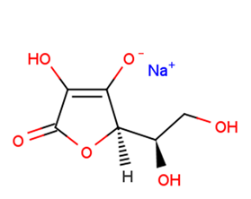 Sodium erythorbate Chemical Structure