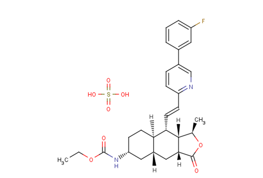 Vorapaxar sulfate Chemical Structure