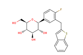 Ipragliflozin Chemical Structure