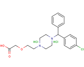 Cetirizine dihydrochloride Chemical Structure