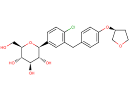 Empagliflozin Chemical Structure