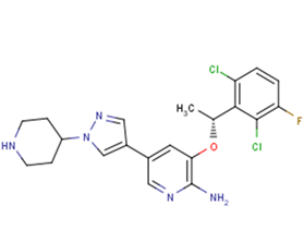 Crizotinib Chemical Structure