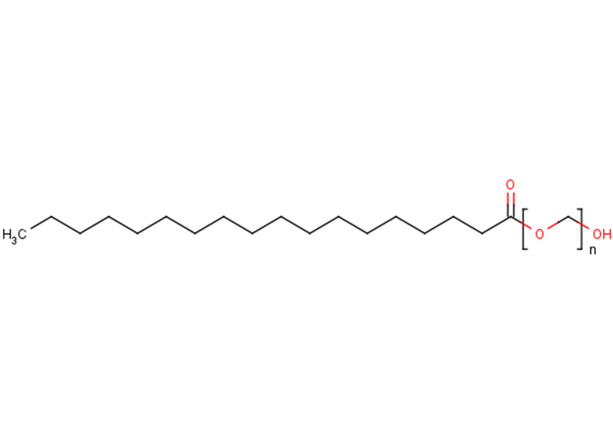 Polyoxyethylene stearate Chemical Structure