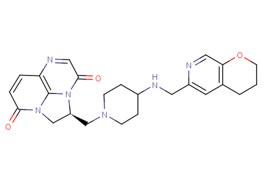 Gepotidacin S enantiomer Chemical Structure