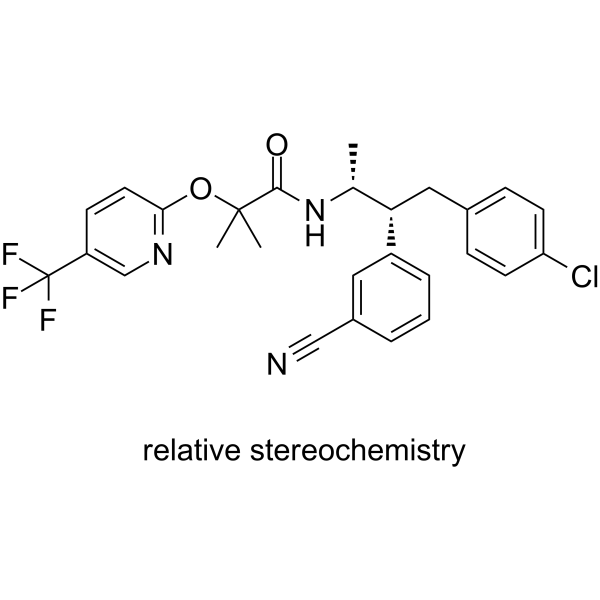 Taranabant racemate Chemical Structure