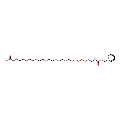 Cbz-NH-PEG8-CH2COOH Chemical Structure