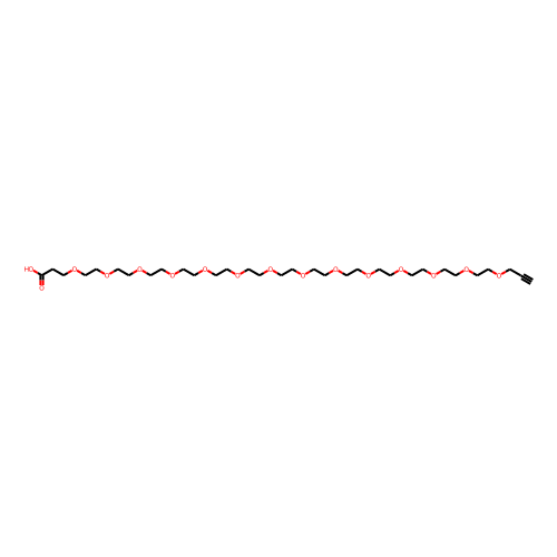 Propargyl-PEG14-acid Chemical Structure