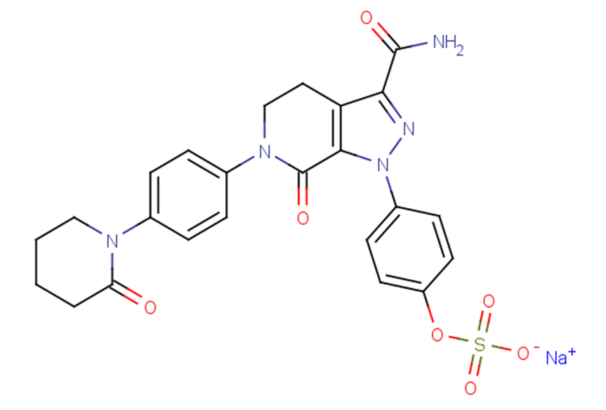 O-Desmethyl apixaban sulfate sodium