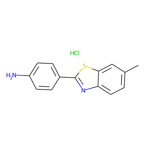 Phenyl-benzothiazole HCl (92-36-4 free base) Chemical Structure